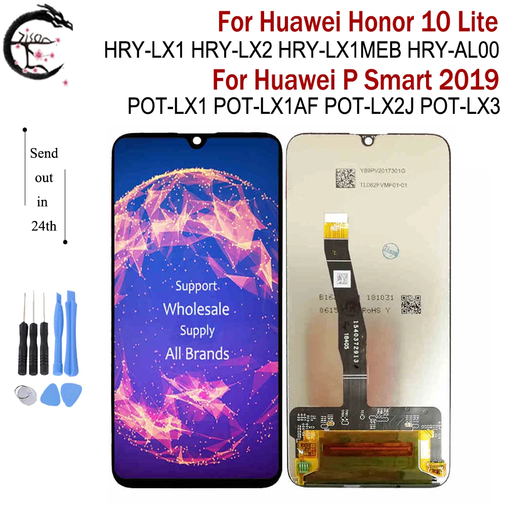 LCD With Frame For Huawei Honor10 Honor 10 lite Display Screen Touch Digitizer Assembly For Huawei Psmart P Smart 2019 Display LCD With Frame For Huawei Honor10 Honor 10 lite Display Screen Touch Digitizer Assembly For Huawei Psmart P Smart 2019 Display