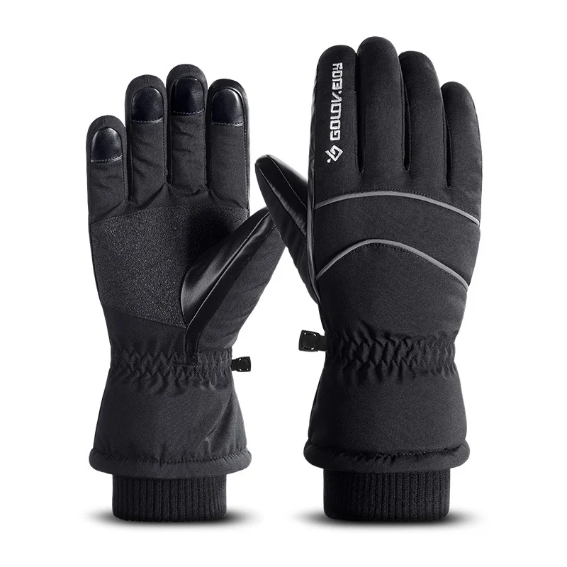 Men Ski Gloves Windproof Snowboard Gloves Winter Snowmobile Motorcycle