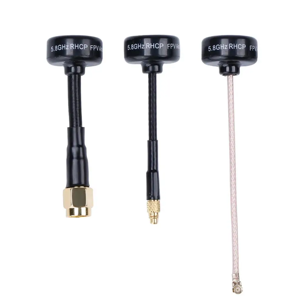 

iFlight 5.8GHz 2dBi FPV Mushroom Antenna SMA UFL MMCX RHCP Connector Plug For FPV Transmitter System RC Racing Drone Models