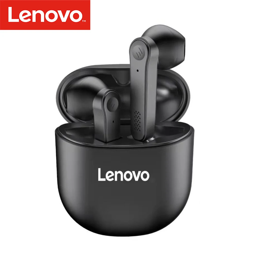 Lenovo PD1 наушники-вкладыши TWS с BT 5,0 наушники беспроводные вкладыши с сенсорным управлением глубокий бас спортивные наушники с микрофоном iOS ...