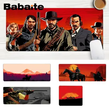 

Babaite Red Dead Redemption 2 gamer play mats Mousepad Comfort Mouse Mat Gaming Lockedge Mousepad Gaming Mouse Pad