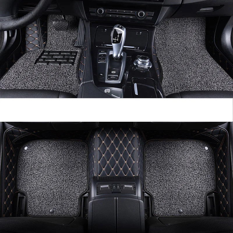Black 3D Molded Interior Car Floor Mat for Hyundai iX35 2010-2015 