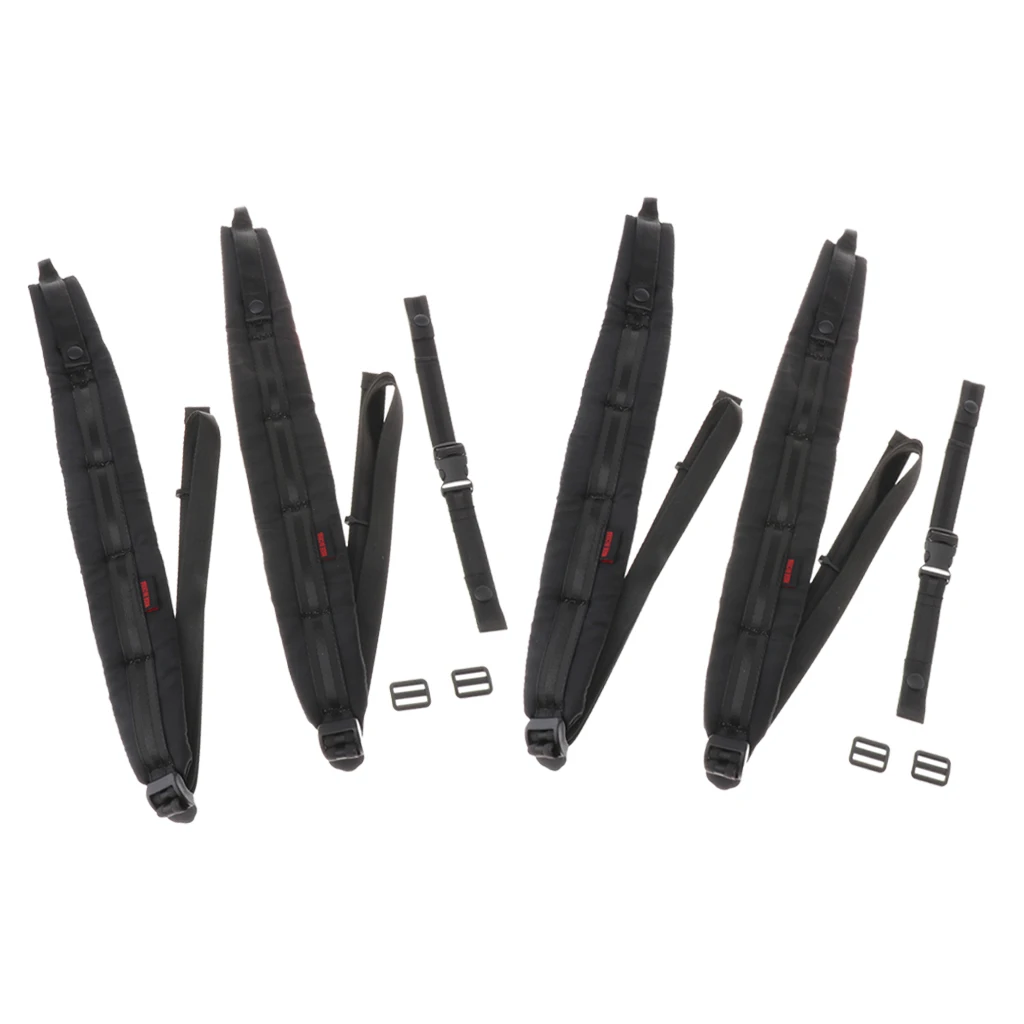 2Pairs 90x7.5cm Accordion Bass Shoulder Strap, Oxford Fabric, Accordion Belt Straps