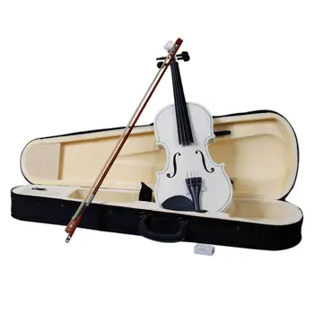 

Student Acoustic Violin Full 4/4 Maple Spruce High Quality Violin Set with Violin Case Bow Rosin Festival Birthday Party Gift