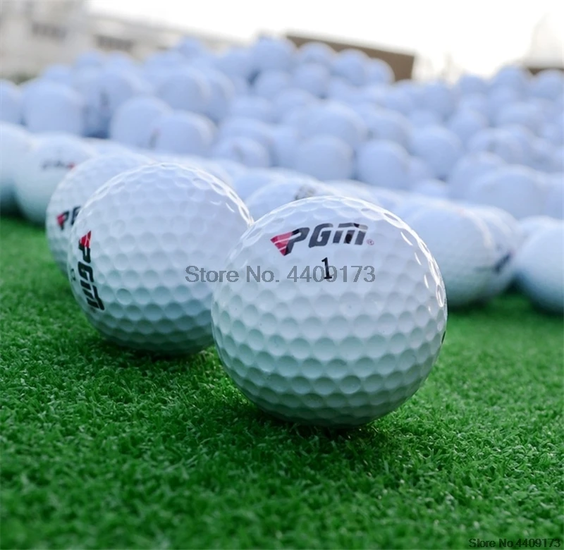PGM 1 шт. открытый мяч для гольфа Training три слоя высокое качество мячи для гольфа матч конкурс резиновые полноценно мяч D0723