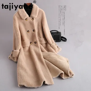 

Autumn Winter Coat Women Clothes 2020 Sheep Shearling Tops Korean Real Fur Coat Female Wool Jacket Vintage Abrigo Mujer ZT4677