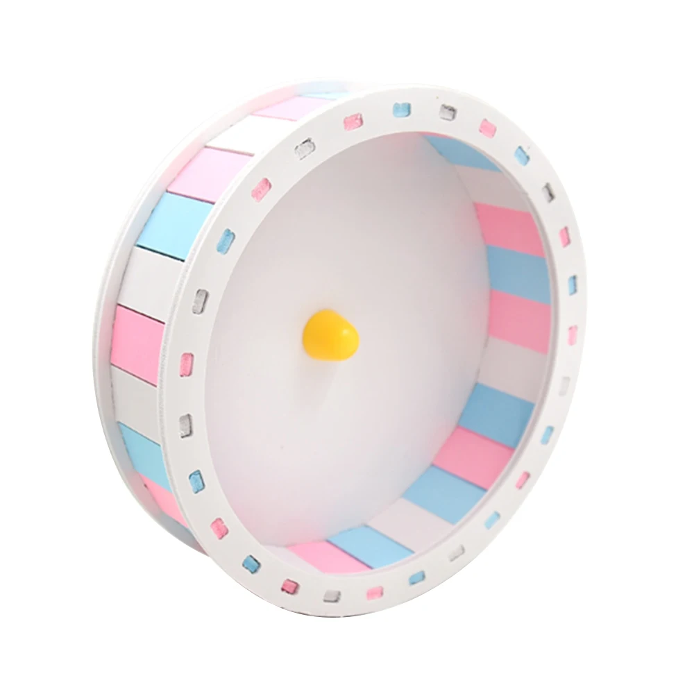 Diameter 19.5 Животное хомяк игрушки беговое колесо ролик круглые бесшумные принадлежности для клетки для хомяка аксессуары для упражнений - Цвет: Diameter 19.5