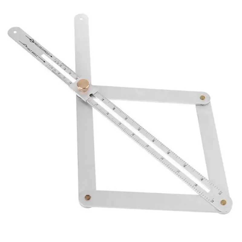 15 IN Bevel & Corner Protractor For Multi Angle Measurement Tool For Woodworking Goniometer Square Protractor Corner Angle Tool