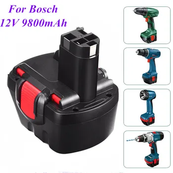 

For Bosch 12V 9800mah PSR 1200 Rechargeable battery GSR 12V 9.8AH AHS GSB GSR 12 VE-2 BAT043 BAT045 BAT046 BAT049 BAT120 BAT139