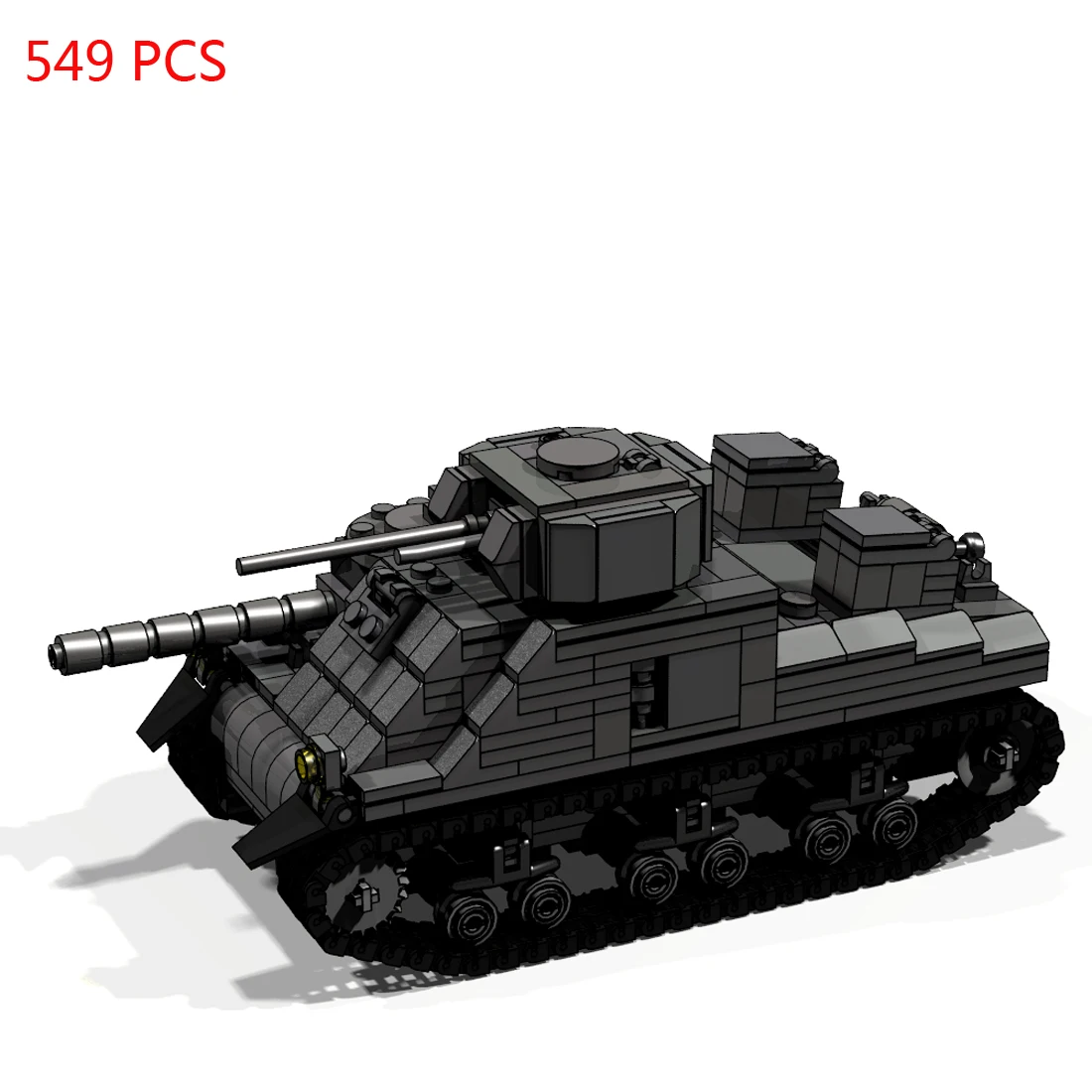 Хит lepining военные WW2 technic Army war US M3 танковые транспортные средства Мини фигурки с