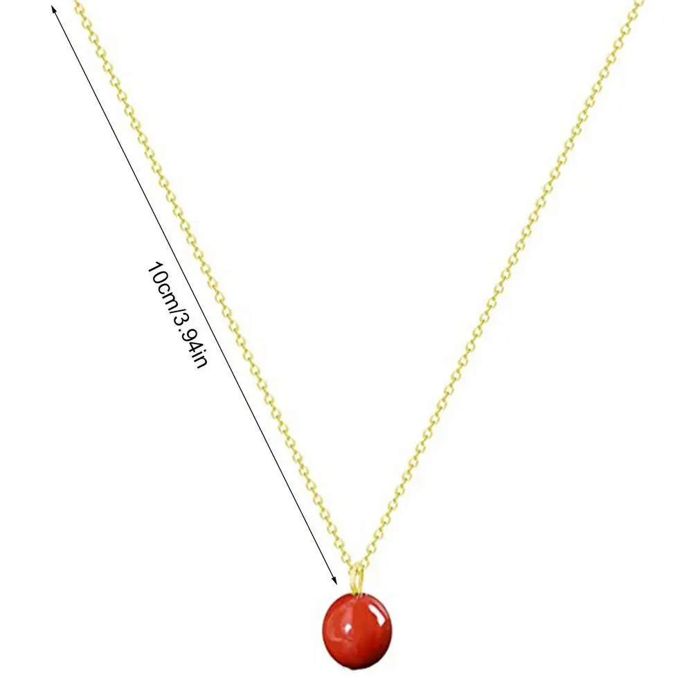Carnelian Crystal Necklace Pendant 
