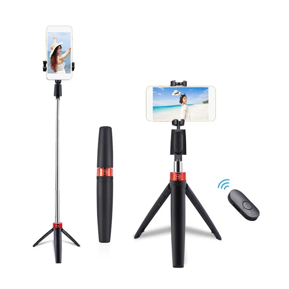 

28.7" Telescopic Selfie Stick Tripod with Bluetooth Remote Control Shutter Portable and Lightweight for iOS&Android