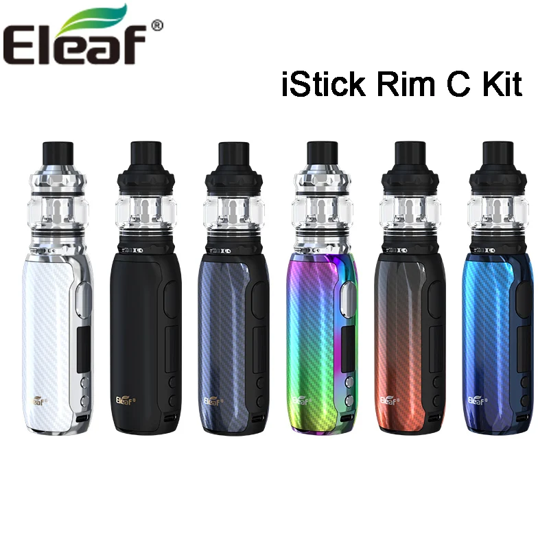 Оригинальный Eleaf iStick оправа C Комплект 80 Вт TC Box Mod с MELO 5 майка и EC-M 0.15ohm катушки Тип