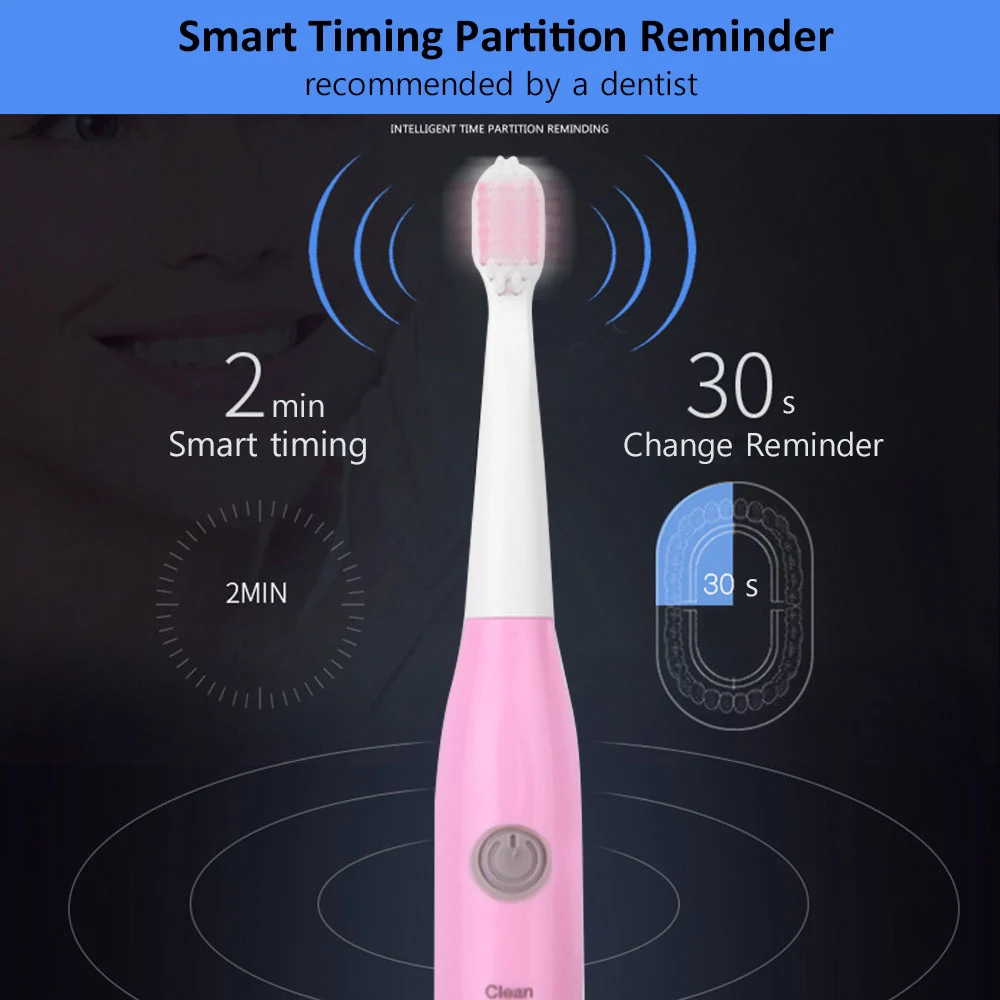 Powerful Ultrasonic Sonic Electric Toothbrush USB Charge Rechargeable Tooth Brushes Washable Electronic Whitening Teeth Brush Powerful Ultrasonic Sonic Electric Toothbrush USB Charge Rechargeable Tooth Brushes Washable Electronic Whitening Teeth Brush