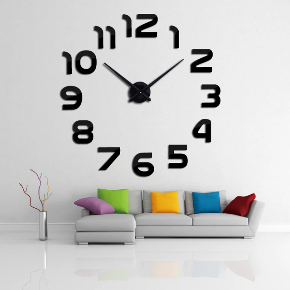 Sex Love Position Mute Wall Clock Bachelorette Game Sexy Kama Sutra 3D DIY Clock Watch Funny Adult Room Decor Sticker Art New 