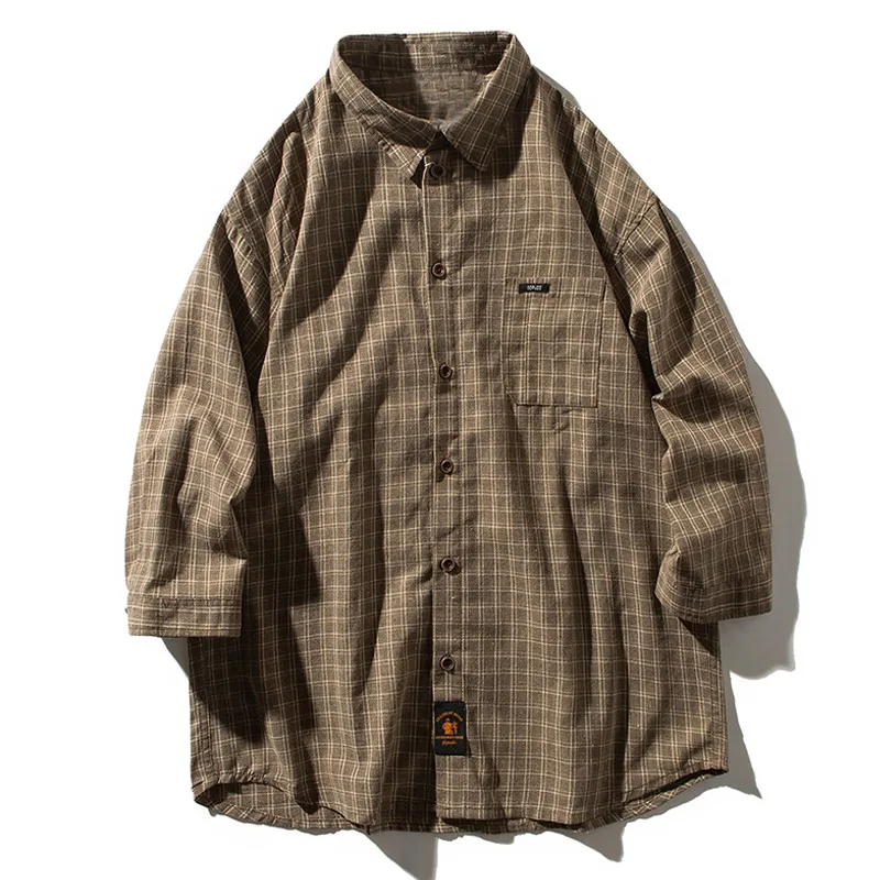 Мужская рубашка странные вещи camisa masculina с длинными рукавами Мужская гавайская рубашка одежда мужские льняные рубашки рубашка с коротким рукавом