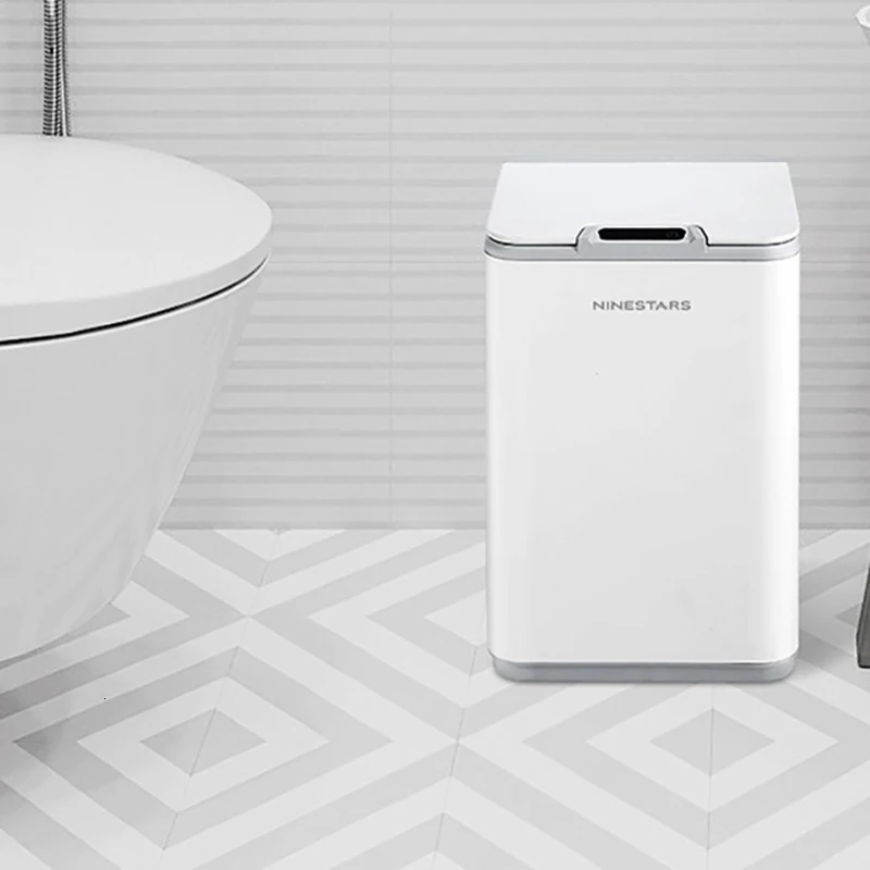 Xiaomi Ninestars 10L IPX3 Водонепроницаемый мусорный бак датчик Умный домашний