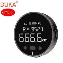 Duka régua eletrônica oficial fita hd tela lcd longa espera medida linha curva cilindro objeto irregular recarregável