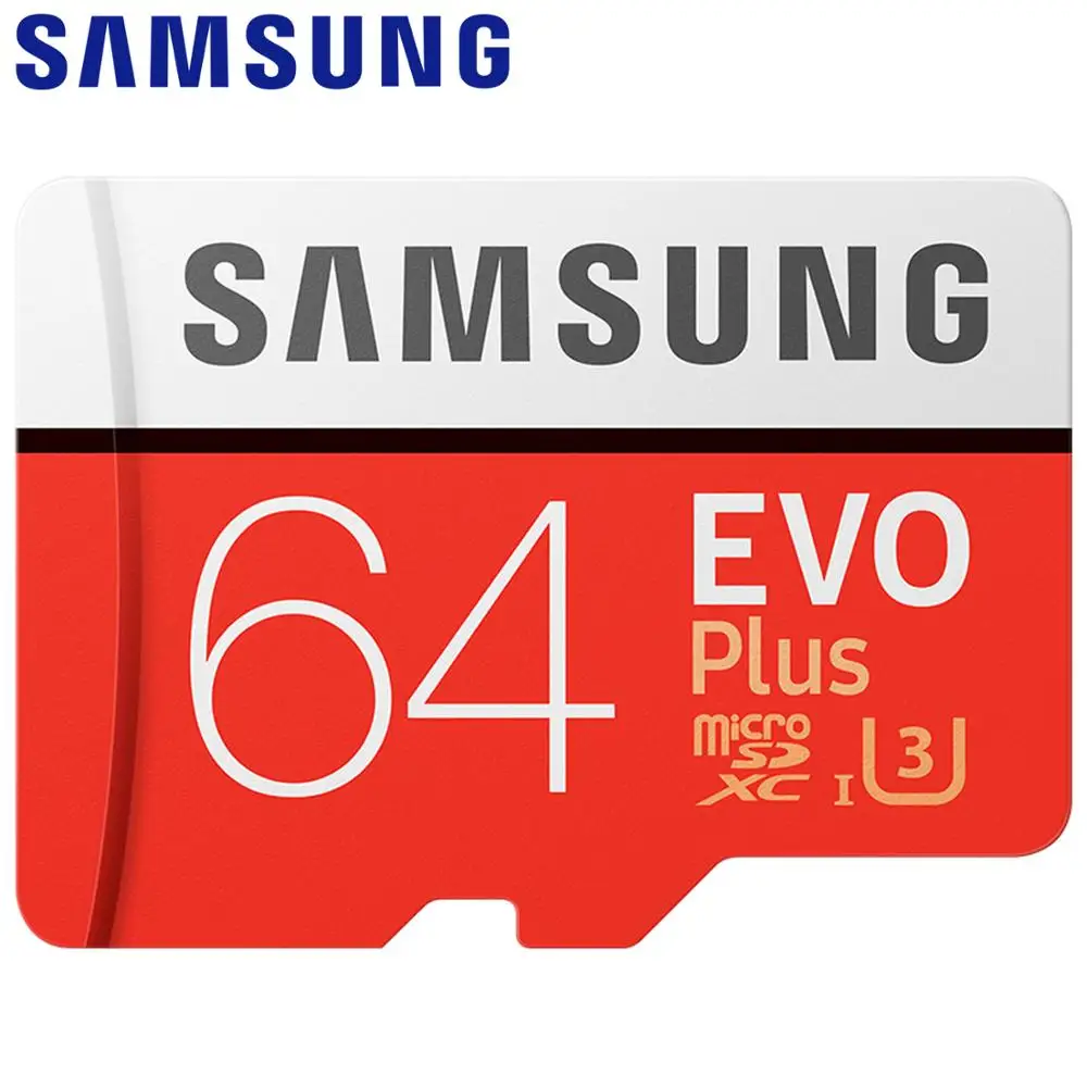 SAMSUNG EVO Plus+ Memory Card Micro SD 128GB 32GB 64GB 256GB 512GB SD/TF Flash microSD carte for Phone Go Pro | Компьютеры и офис