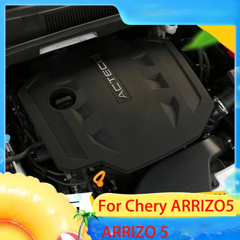 For Chery ARRIZO5 ARRIZO 5 Engine protection cover modified hood dust cover acoustic insulation board car Accessories