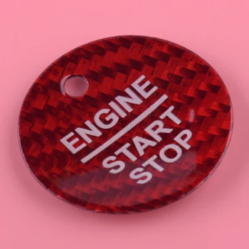 

Plastic Red Engine Start Stop Switch Button Sticker Cover Fit For Ford F-150 Escort Edge Mondeo Focus Everest Taurus Explorer