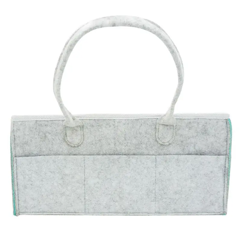 

Multi-function Felt Baby Diapers Bag Portable Mummy Nappy Storage Handbags
