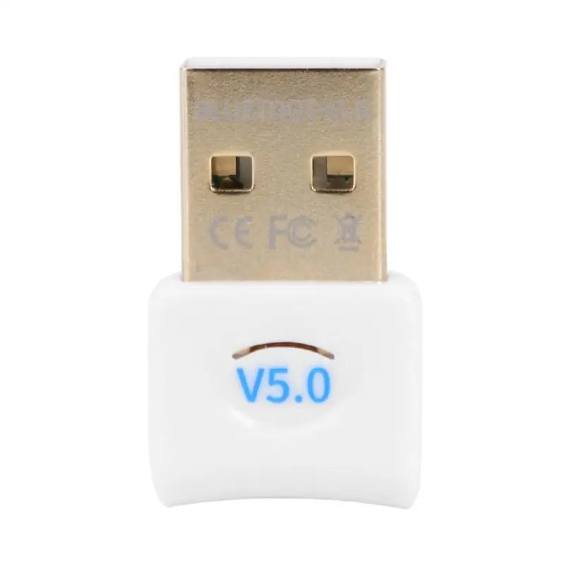 USB Bluetooth 5,0 адаптер ключа с CD встроенным драйвером для bluetooth-устройств, применимых к Windows 7/8/10/Vista/XP MAC OS X