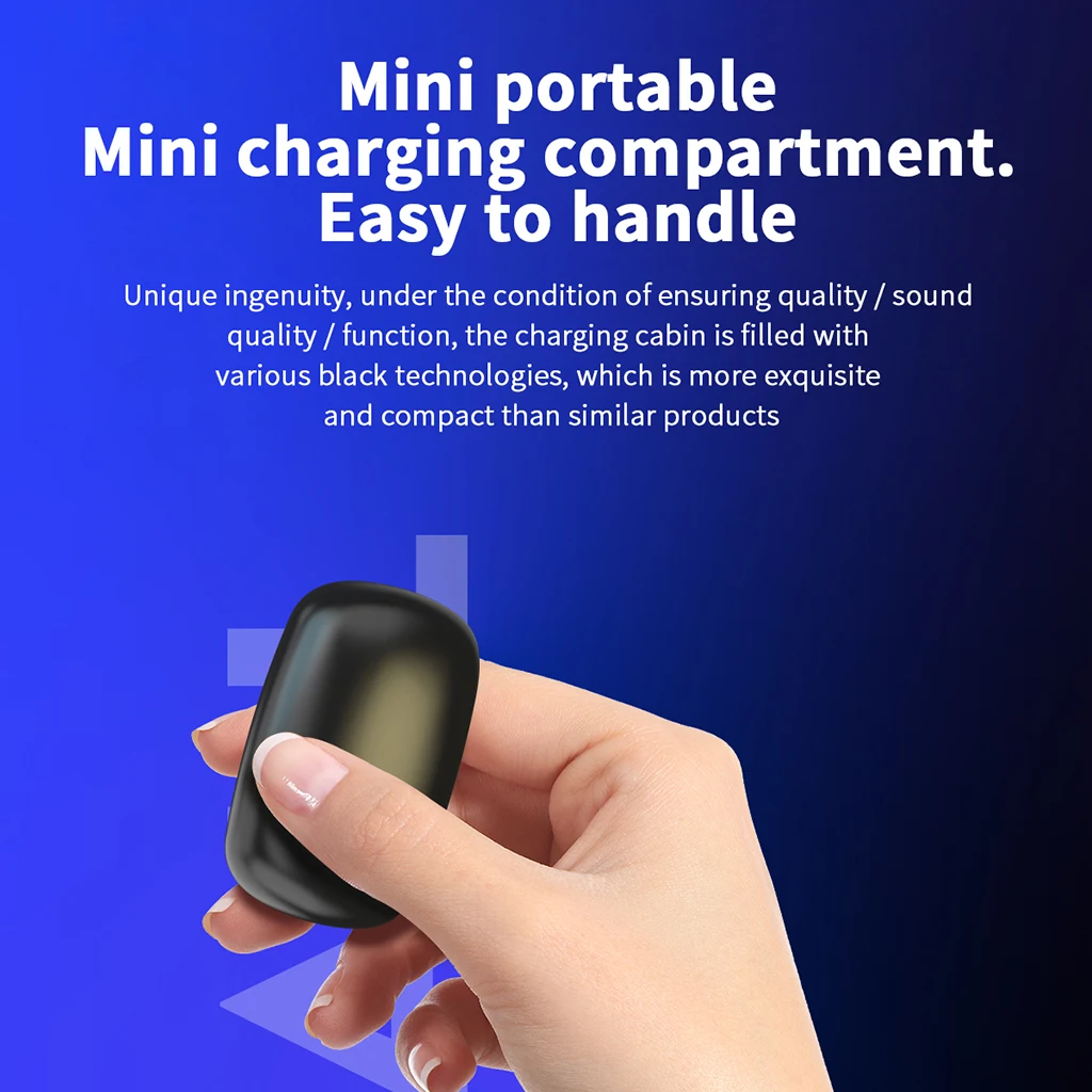 Bluetooth 5 0 Headset TWS Wireless Earphones Headphones Earbuds Stereo Dual Headphones Headsets With Microphone