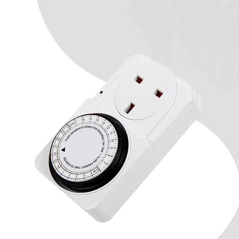 

UK Type Heavy Duty ApplianceTimer Switch /24 Hour Mechanical Programmable Timer