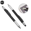 Ballpoint Pen 7 in 1 multifunctional Writing measure ruler screwdriver touch screen stylus School Office Supplies 0.8MM Pen ► Photo 2/6