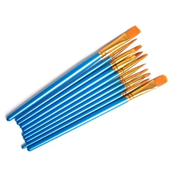 

Paint Brush Set, 90 Nylon Brushes, Suitable For All Kinds of Oil Painting Watercolors, Mini Oil Painting Tools