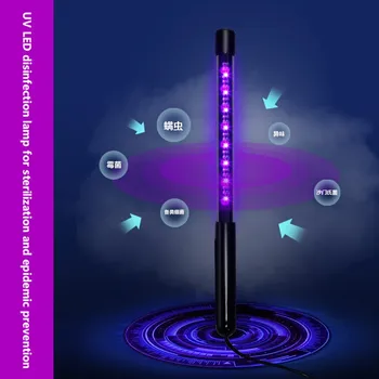 

3W UV Sanitizer Wand Handheld Waterproof UV Lamp Sterilizer For Hotel Household Ultraviolet Lamps For Bedroom Cleaning Tool
