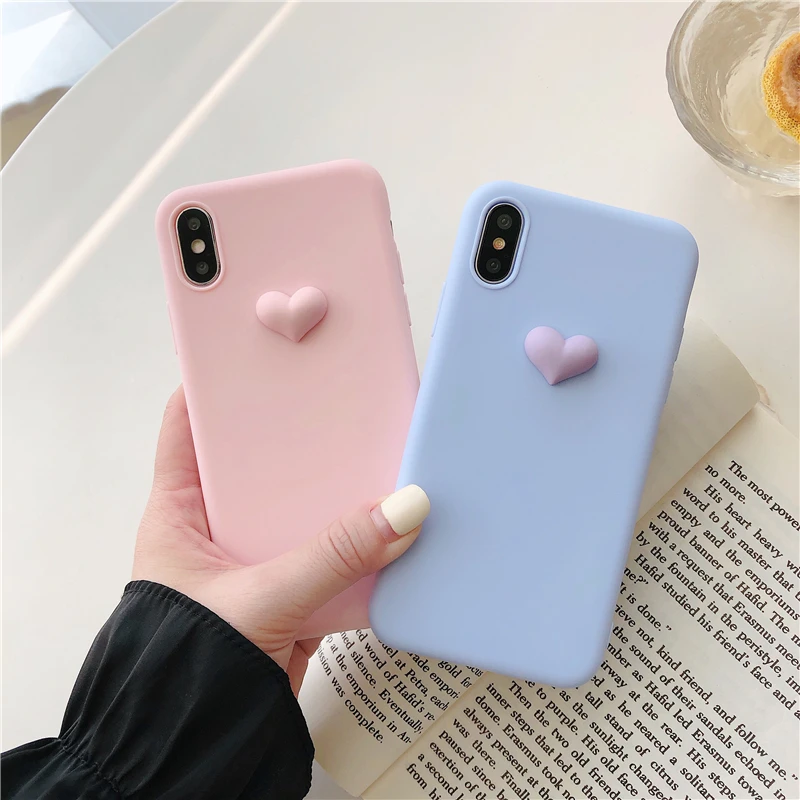 Милый силиконовый чехол для телефона с животными iPhone 6 S 7 Plus 8 X XR XSMAX мягкий \