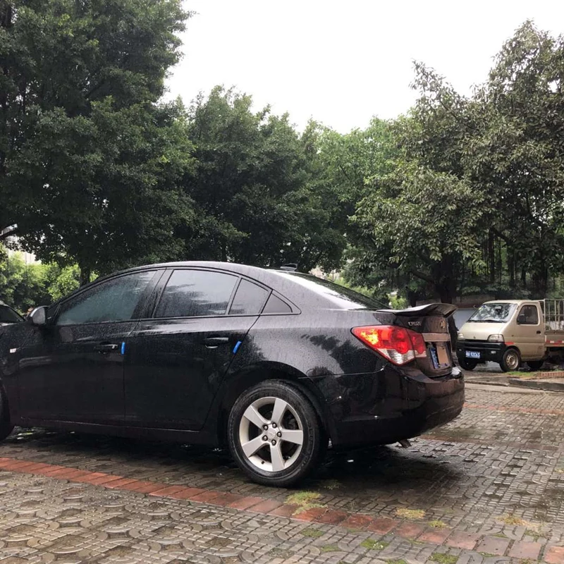 Для Chevrolet спойлер Cruze Высокое качество углеродного волокна/Материал FRP заднего крыла автомобиля для Chevrolet Cruze R стиль спойлер 2009