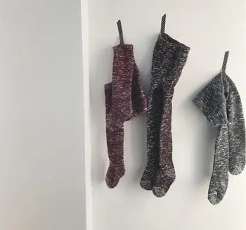 

2019 Korea style wholesale girls thicken leggings autumn winter cotton fashion girls leggings 0-6 years