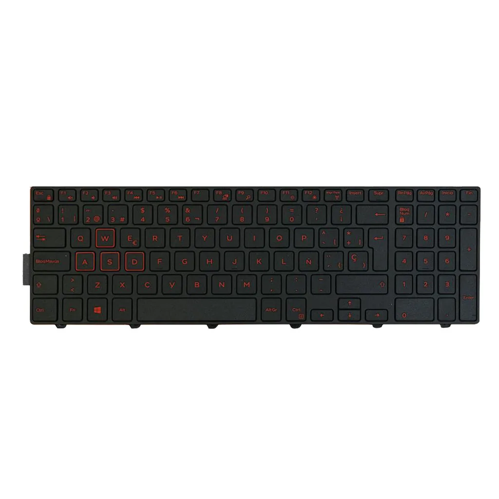 Испанский Макет ноутбука Замена Keyobard для Dell Inspiron Gaming 15 7000 7557 7559 15-7559 Клавиатура ноутбука Новое поступление