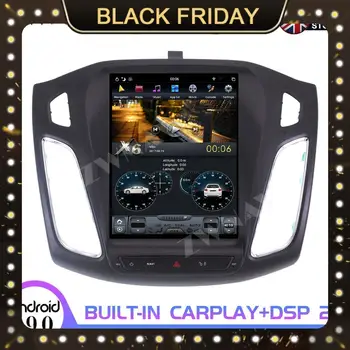 

Android 9 4G+128GB Tesla Style Car GPS Navigation For Ford Focus 2012-2019 Radio Head Unit Multimedia Player With Android Auto