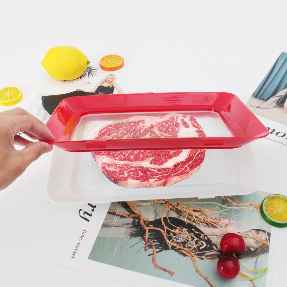 Creative Food Preservation Tray Healthy Kitchen Tools Storage Container