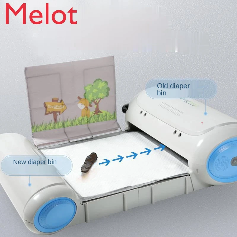 High-End Intelligent Dog Toilet Infrared Sensor App Monitoring Automatic Cleaning Dog Stool Artifact Dropping Basin