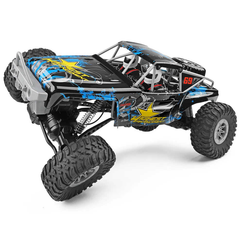 Новейший Wltoys 104310 RC автомобиль 1/10 альпинистская машина 4WD двойной мотор багги