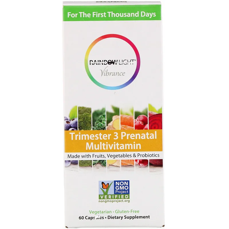 

Vibrance, Trimester 3 Prenatal Multivitamin, 60 pcs