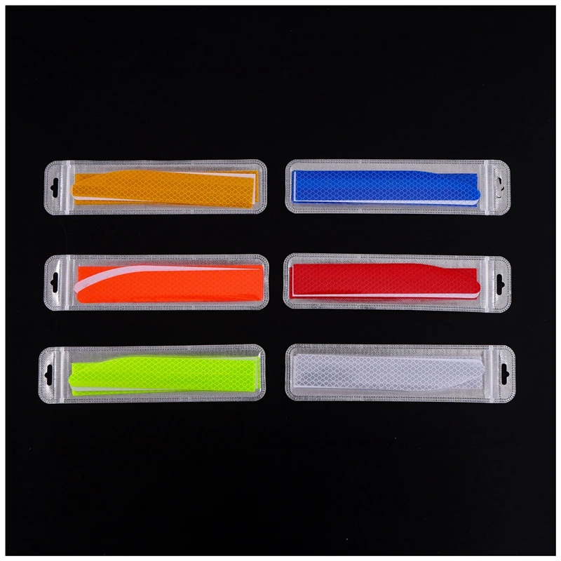 Reflectante Reflector Sticker Car Exterior Accessories Adhesive Reflective Tape Reflex   Exterior Warning Strip Protect Car Body