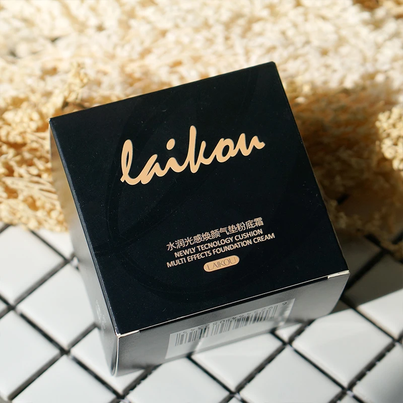 LAIKOU Air Cushion Foundation Cream консилер Солнцезащитный увлажняющий крем для безупречного отбеливания макияж Голая основа красоты лица макияж