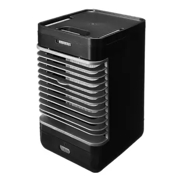 

Air Cooler, 3 In 1 Portable Mini Air Conditioner, Humidifier & Purifier With 2 Speeds For Quick Cool Home Office Desk Bedroom