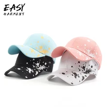 Бейсболка из чистого хлопка, уличная спортивная бейсболка с принтом, шапка для мужчин и женщин, повседневная Осенняя шляпа, модная