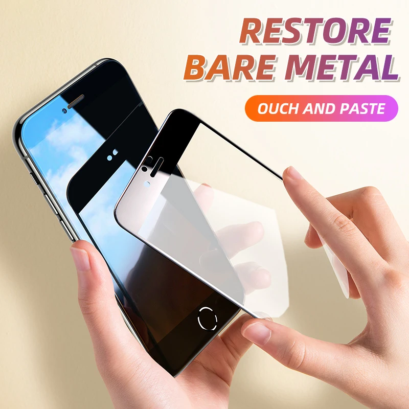 

Full Cover Tempered Glass on the For iPhone 7 8 6 Plus Screen Protector Protective Glass For iPhone 6 6S 7 Plus Full Screen Film