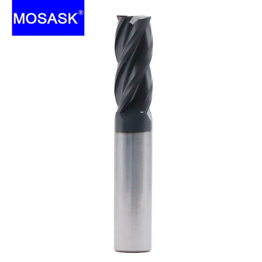 Mosask 1Pcs 4 Flute Hrc45 3Mm 2Mm 4Mm Molding Tools Mosask 1Pcs 4 Flute Hrc45 3Mm 2Mm 4Mm Molding Tools
