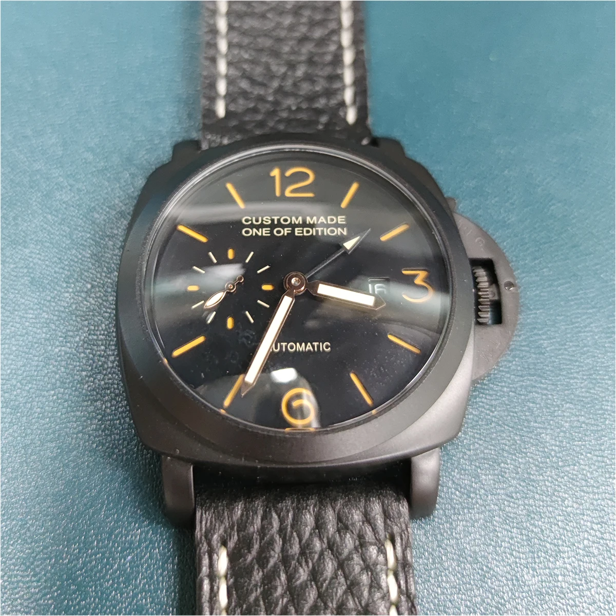 Часы наручные GMT Мужские механические автоматические с черным