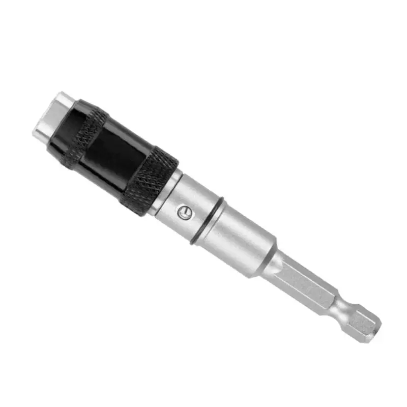 Магнитный держатель винтов для отвертки. Поворотный для бит. Патрон быстрозажимной 1/4 hex. Адаптер для метчика м10 1/4 под шуруповерт. Магнитный наконечник для бит.