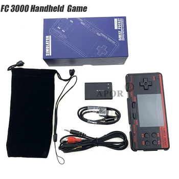 

2020 FC3000 Handheld Video Game Console Built-in 1091 Classic Games Portable Console Support 8 Formats Children Color Game